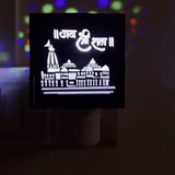 3-in-1 Ayodhya Ram Mandir Engraved Electric Aroma Burner & Night lamp
