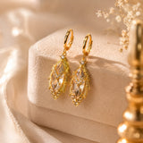 Aurelia Crystal Drop Earrings