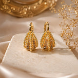 Aurielle Teardrop Hoop Earrings