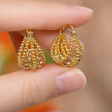 Aurielle Teardrop Hoop Earrings