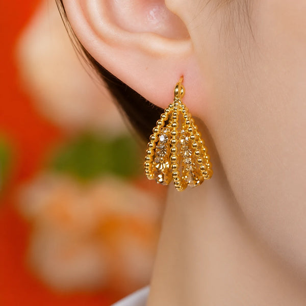 Aurielle Teardrop Hoop Earrings