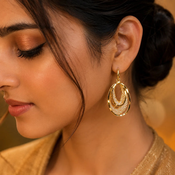 Celeste Luxe Hoop Earrings