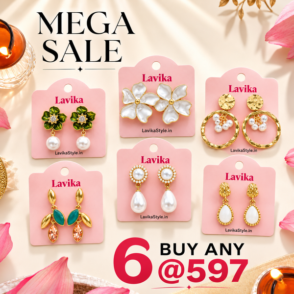 Lavika Jewelry Box – Pick Any 6 for ₹597