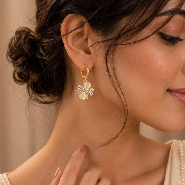 Clover Charm Earrings