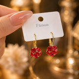 Crystal Bloom Drop Earrings