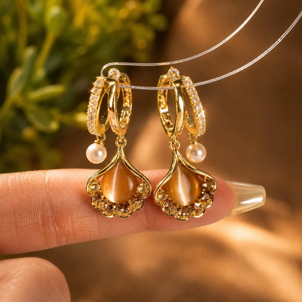 Serena Pearl Bloom Earrings