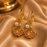 Serena Pearl Bloom Earrings