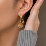 Serena Pearl Bloom Earrings