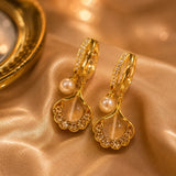 Serena Pearl Bloom Earrings