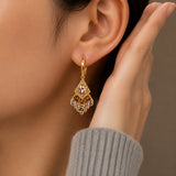 Valencia Crystal Drop Earrings