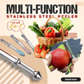 3-in-1 Multifunctional Stainless-Steel Peeler | 🎁 BUY 1 GET 1 FREE!