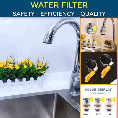 Activated Carbon Water Faucet Mount Filter ( 1 ખરીદો અને 1 મફત મેળવો )